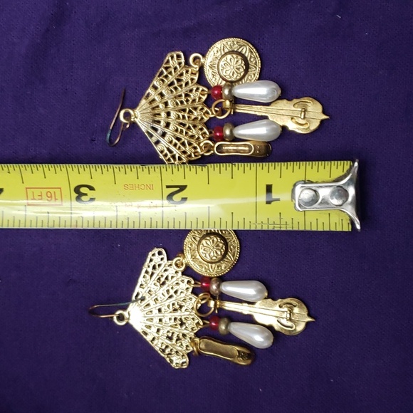 Vintage Bohemian earrings - Picture 4 of 4